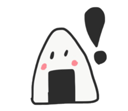 Hanpen-kun and Onigiri-kun sticker #14126439