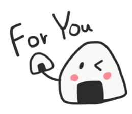 Hanpen-kun and Onigiri-kun sticker #14126443