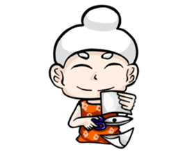 Grandparent young age [2] sticker #14126491