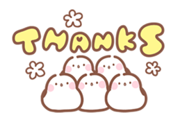 A white bird Long-tailed Bushtit sticker #14126786