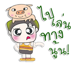 ...Mr. Kanta... love Pig.. sticker #14126895