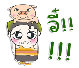 ...Mr. Kanta... love Pig.. sticker #14126924