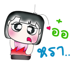 Hello! My name is Mishi.^___^ sticker #14127438