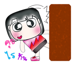 Hello! My name is Mishi.^___^ sticker #14127444