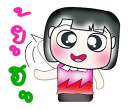 Hello! My name is Mishi.^___^ sticker #14127447