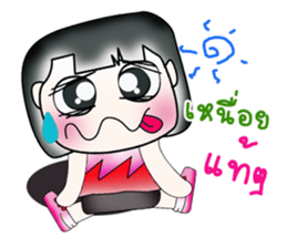 Hello! My name is Mishi.^___^ sticker #14127449