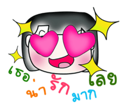 Hello! My name is Mishi.^___^ sticker #14127458