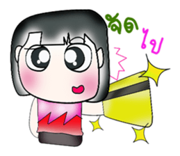 Hello! My name is Mishi.^___^ sticker #14127459