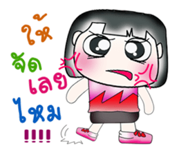 Hello! My name is Mishi.^___^ sticker #14127462