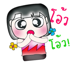 Hello! My name is Mishi.^___^ sticker #14127466