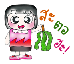 Hello! My name is Mishi.^___^ sticker #14127469