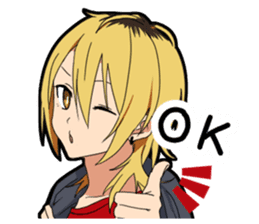 Naughtye boy sticker #14127477