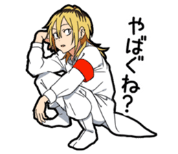 Naughtye boy sticker #14127490