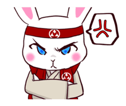 [SAMURAI?] Rabbit MUSASHI 1 sticker #14127580