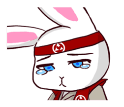 [SAMURAI?] Rabbit MUSASHI 1 sticker #14127581