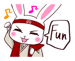 [SAMURAI?] Rabbit MUSASHI 1 sticker #14127587