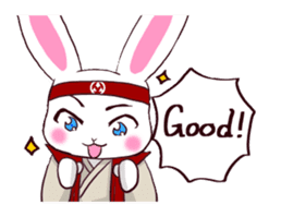 [SAMURAI?] Rabbit MUSASHI 1 sticker #14127588