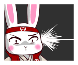 [SAMURAI?] Rabbit MUSASHI 1 sticker #14127589