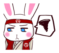 [SAMURAI?] Rabbit MUSASHI 1 sticker #14127590