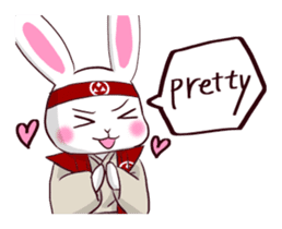 [SAMURAI?] Rabbit MUSASHI 1 sticker #14127594