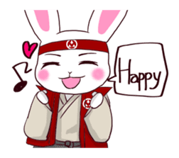[SAMURAI?] Rabbit MUSASHI 1 sticker #14127598