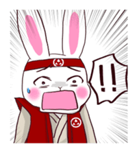 [SAMURAI?] Rabbit MUSASHI 1 sticker #14127600