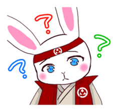 [SAMURAI?] Rabbit MUSASHI 1 sticker #14127602