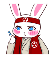 [SAMURAI?] Rabbit MUSASHI 1 sticker #14127609