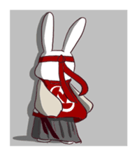 [SAMURAI?] Rabbit MUSASHI 1 sticker #14127611
