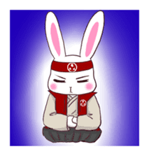 [SAMURAI?] Rabbit MUSASHI 1 sticker #14127612