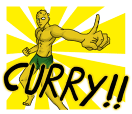 Curryman sticker #14127816