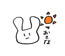 very common rabbit sticker #14127830