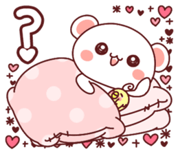 Fluffy Bear most Lovely 40set sticker #14128069