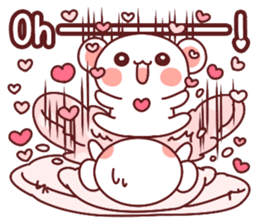 Fluffy Bear most Lovely 40set sticker #14128070