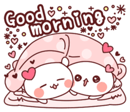 Fluffy Bear most Lovely 40set sticker #14128071