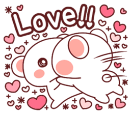 Fluffy Bear most Lovely 40set sticker #14128074