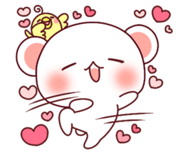 Fluffy Bear most Lovely 40set sticker #14128086