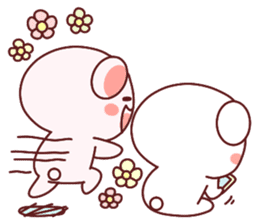 Fluffy Bear most Lovely 40set sticker #14128087