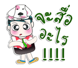 ..Mr. ToTo. ^_^ love dog. sticker #14128160