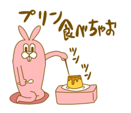 Medium mammal pink9 sticker #14128248