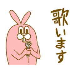 Medium mammal pink9 sticker #14128257