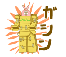 Medium mammal pink9 sticker #14128262