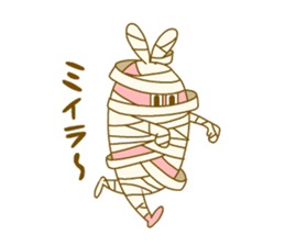 Medium mammal pink9 sticker #14128263