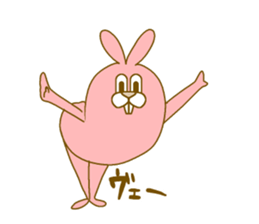 Medium mammal pink9 sticker #14128266