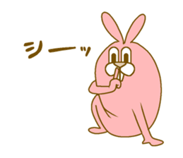 Medium mammal pink9 sticker #14128267