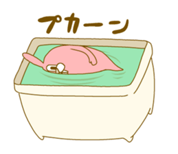 Medium mammal pink9 sticker #14128278