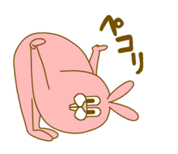 Medium mammal pink9 sticker #14128281