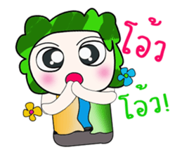 Hello!! My name is Tamura. sticker #14128369