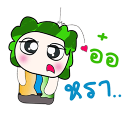 Hello!! My name is Tamura. sticker #14128374