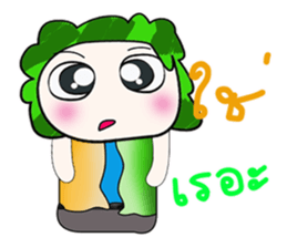 Hello!! My name is Tamura. sticker #14128375